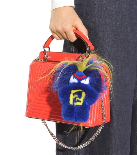 karl fendi monster bag charm|Fendi Bag Charm .